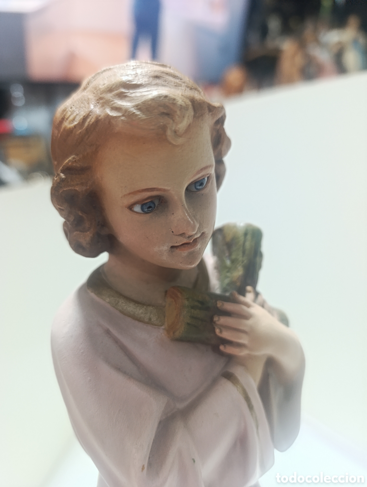 Antig&uuml;edades: Ni&ntilde;o Jes&uacute;s con cruz . - Foto 6