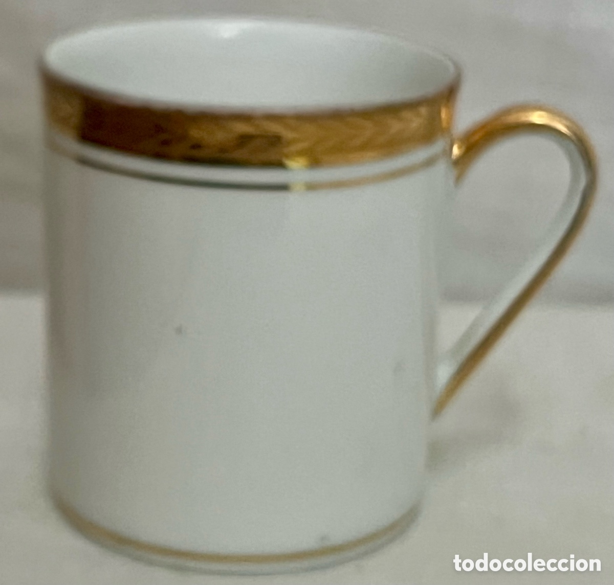 Antig&uuml;edades: Taza porcelana Francesa - Foto 3