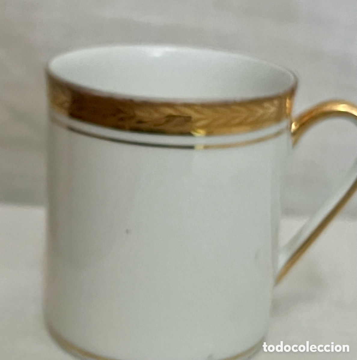 Antig&uuml;edades: Taza porcelana Francesa - Foto 1
