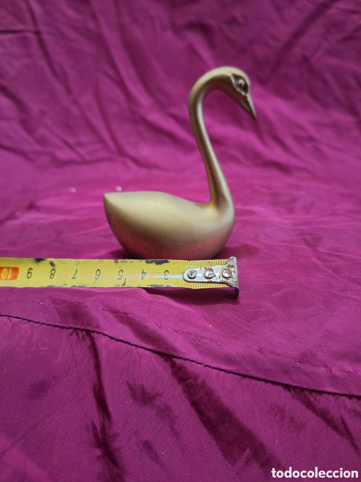 Antig&uuml;edades: Pato de bronce antiguo - Foto 3