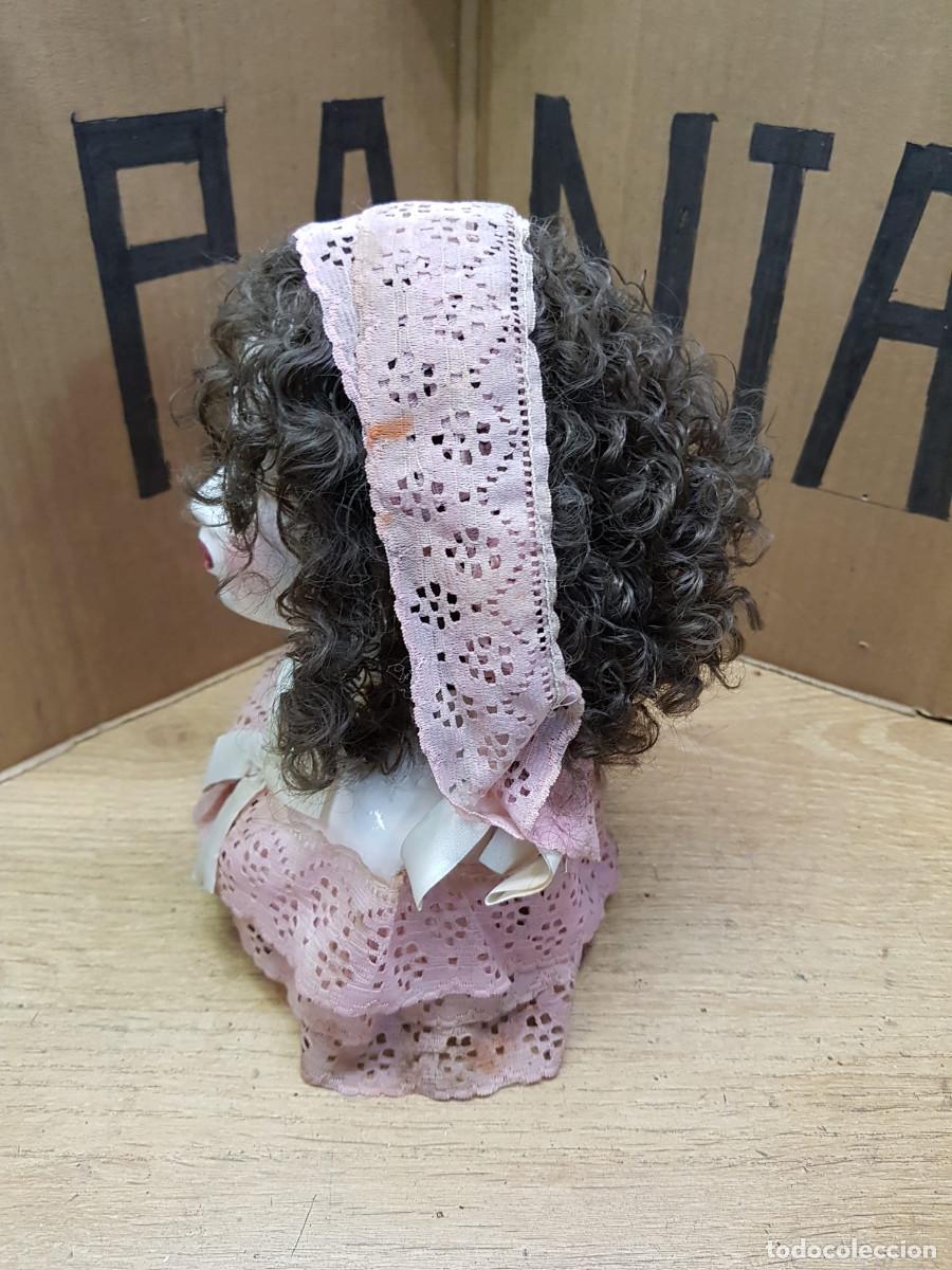 Antig&uuml;edades: BUSTO DE MUJER EN PORCELANA - Foto 5
