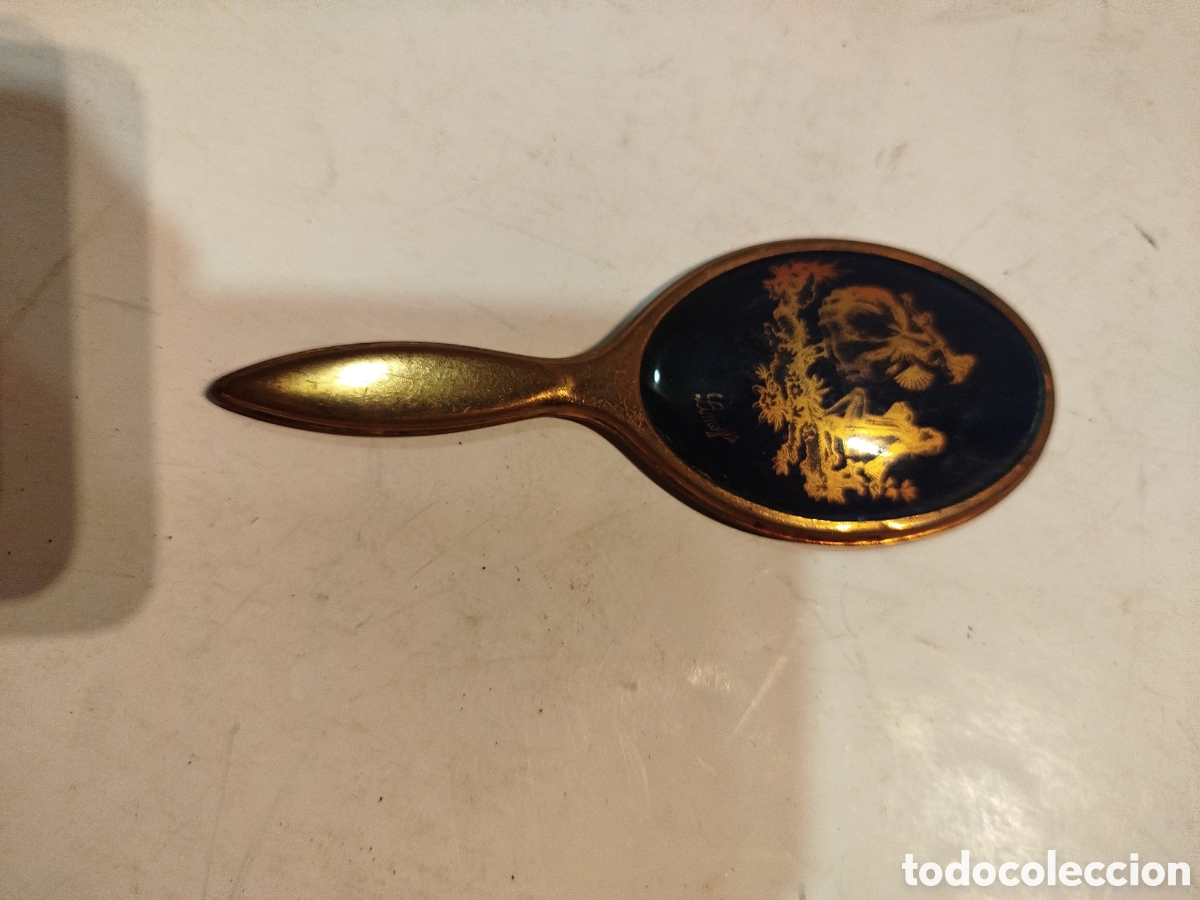 Antig&uuml;edades: Peque&ntilde;o espejo de Limoges - Foto 5