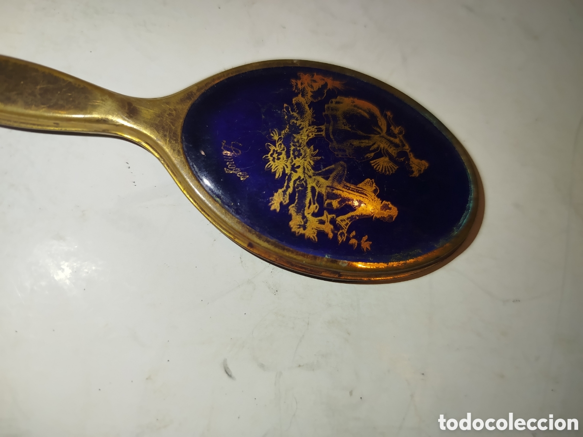 Antig&uuml;edades: Peque&ntilde;o espejo de Limoges - Foto 7
