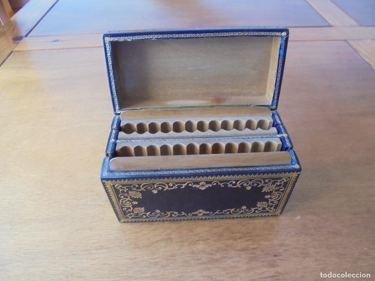 Antig&uuml;edades: ANTIGUA Y ELEGANTE CAJA CIGARRERA - Foto 3