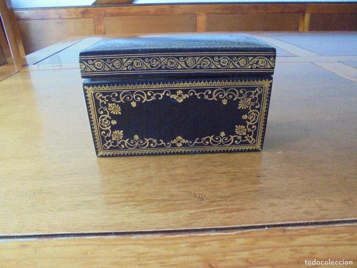 Antig&uuml;edades: ANTIGUA Y ELEGANTE CAJA CIGARRERA - Foto 4