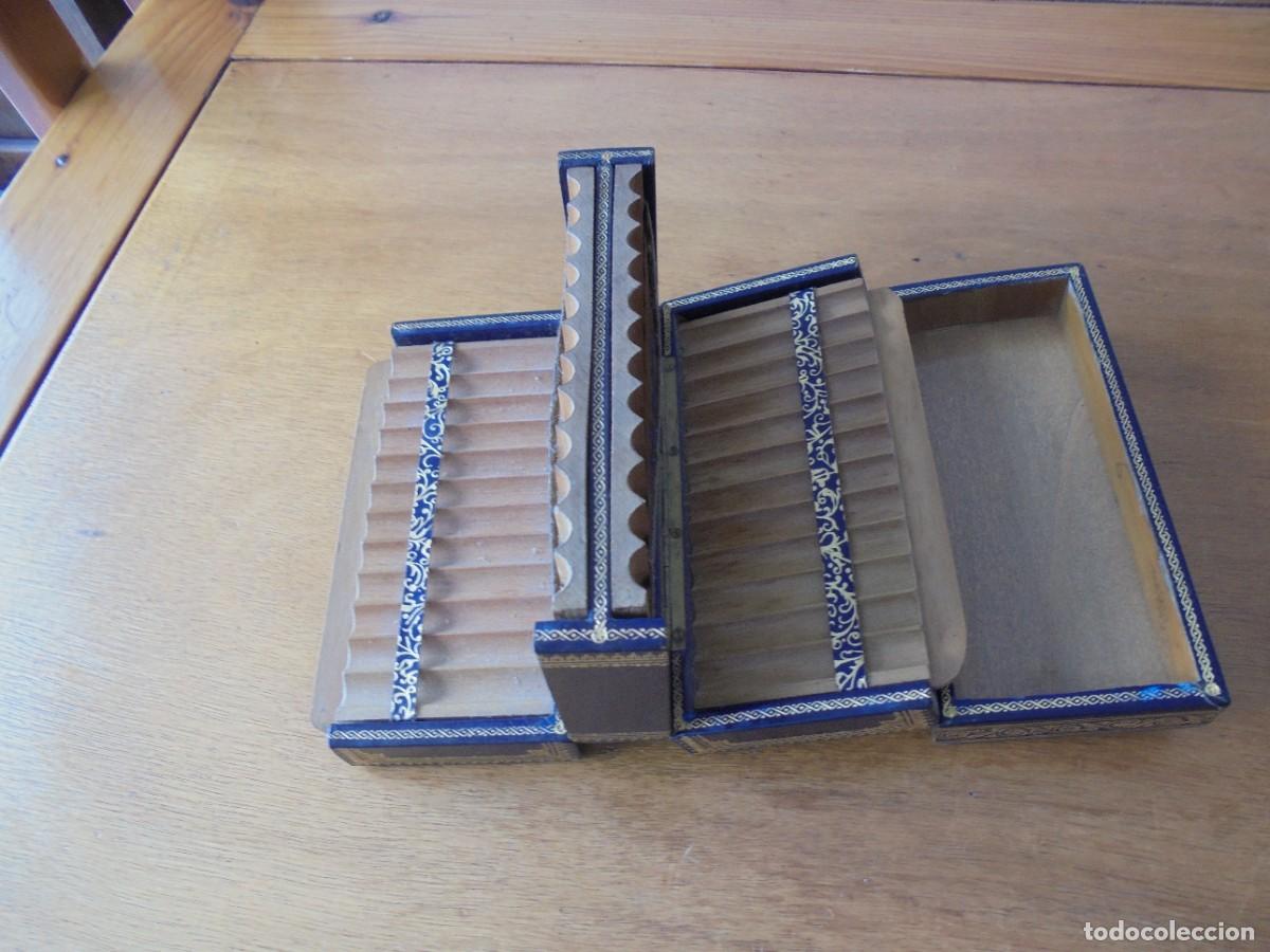 Antig&uuml;edades: ANTIGUA Y ELEGANTE CAJA CIGARRERA - Foto 6