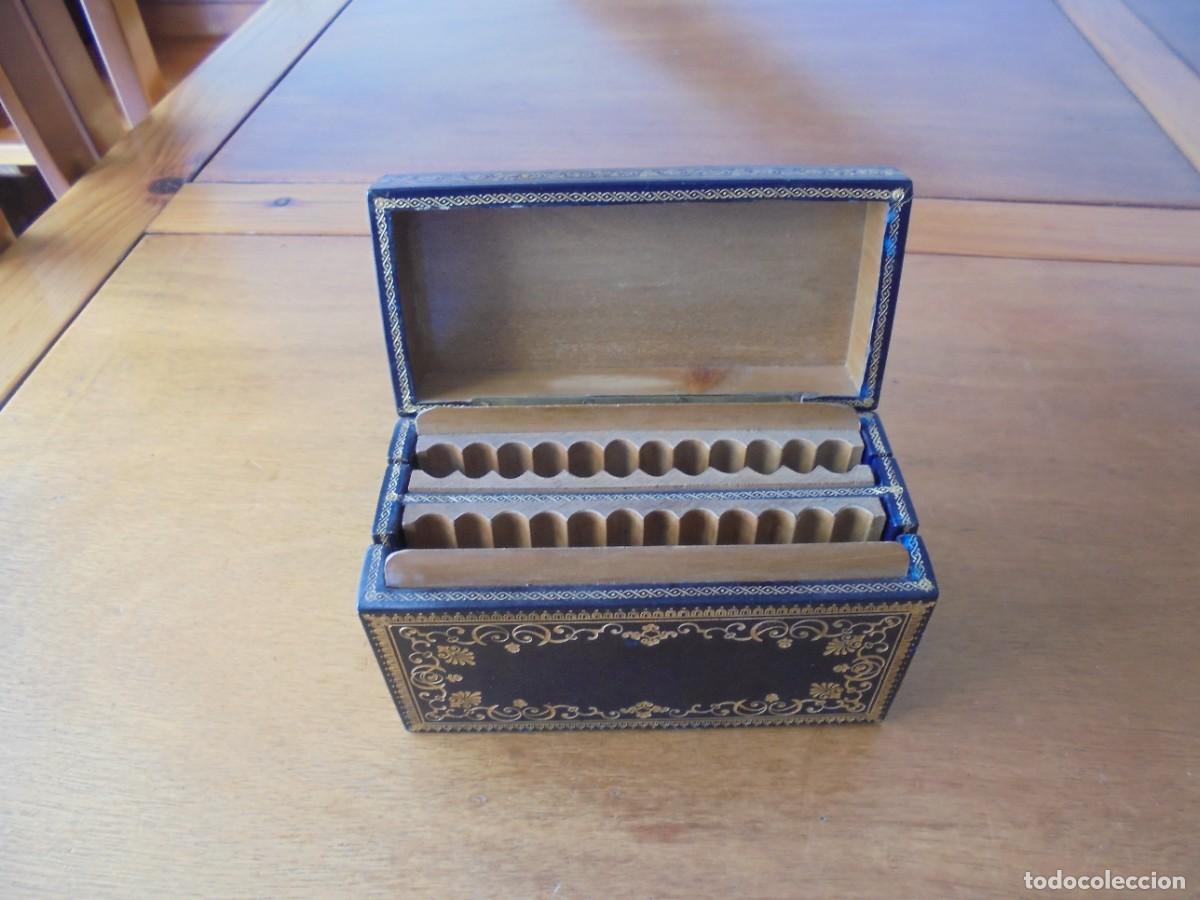 Antig&uuml;edades: ANTIGUA Y ELEGANTE CAJA CIGARRERA - Foto 8