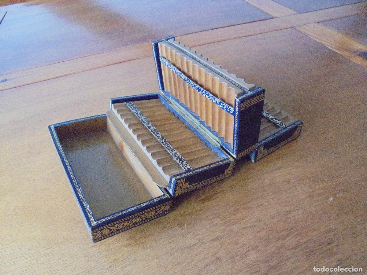 Antig&uuml;edades: ANTIGUA Y ELEGANTE CAJA CIGARRERA - Foto 11