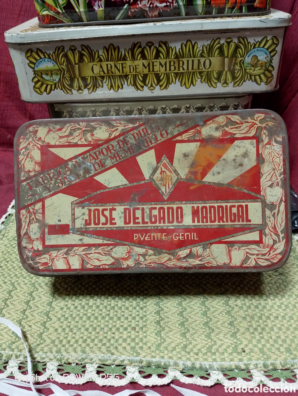 Antig&uuml;edades: Latas de membrillo de coleccionista - Foto 4