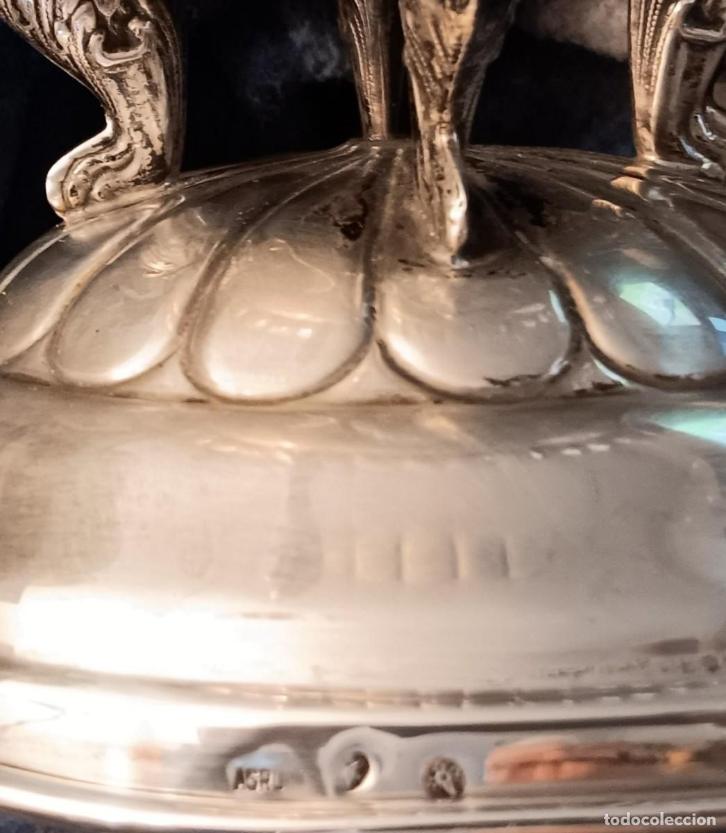Antig&uuml;edades: Copa de plata punzonada - Foto 6