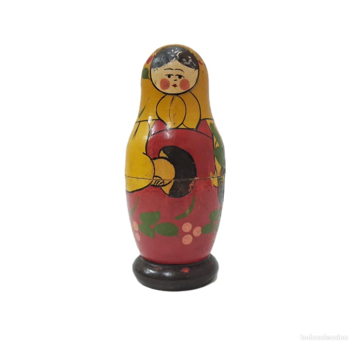 Antig&uuml;edades: Mu&ntilde;eca Matrioska Rusa Antigua - Foto 1