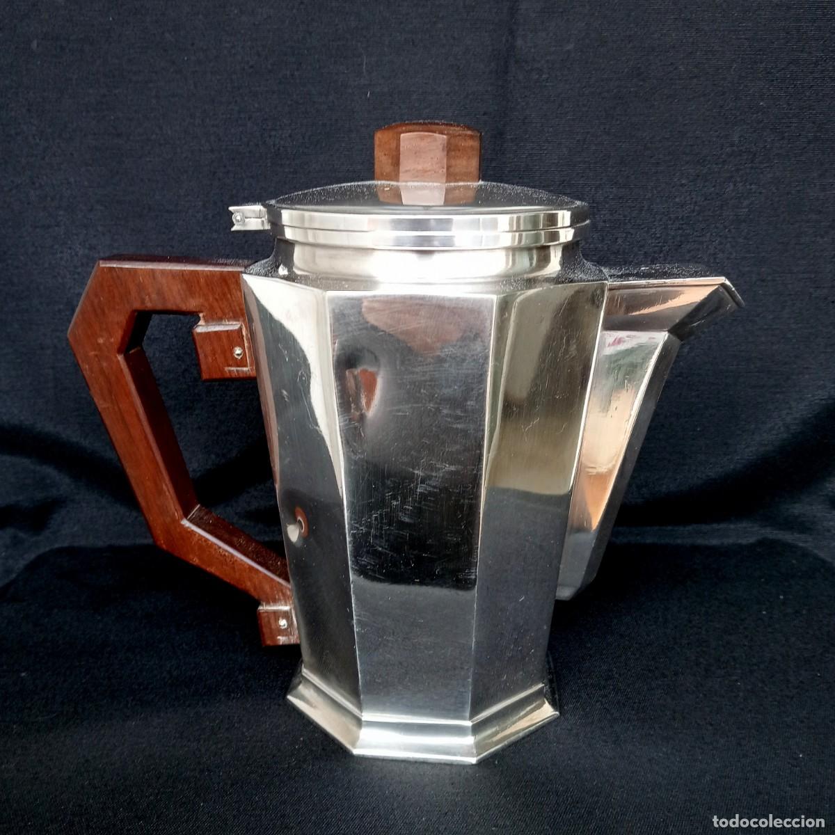 Antig&uuml;edades: CAFETERA Y TETERA ART DEC&Oacute; CIRCA 1930 - Foto 12