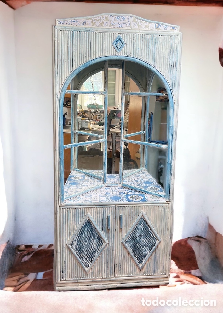 Antig&uuml;edades: Mueble rinconero a&ntilde;os 70 - Foto 1
