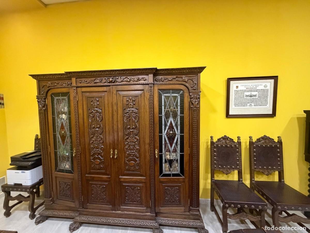 Antig&uuml;edades: MOBILIARIO DE DESPACHO JURIDICO - Foto 4