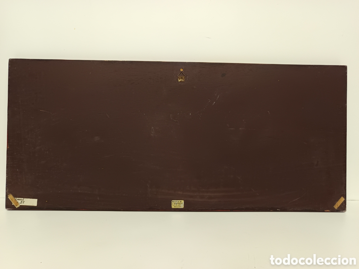 Antig&uuml;edades: Antiguo Retablo &uacute;ltima cena - Foto 4