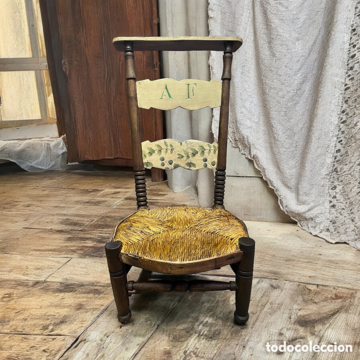 Antig&uuml;edades: Silla reclinatorio a&ntilde;os 50 - Foto 2