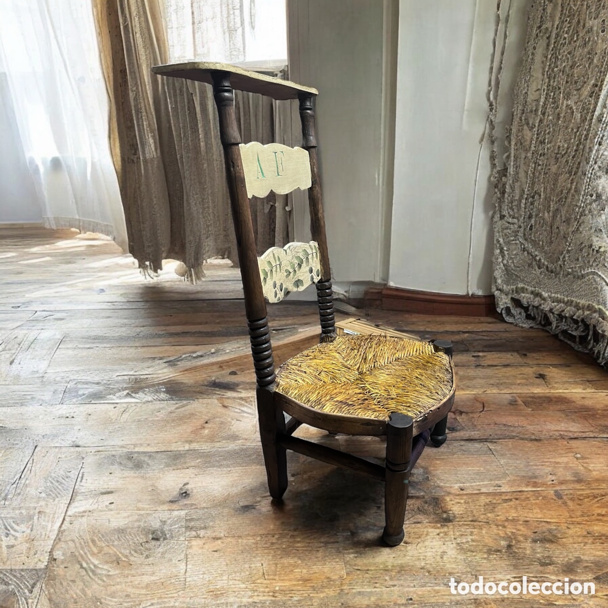 Antig&uuml;edades: Silla reclinatorio a&ntilde;os 50 - Foto 3
