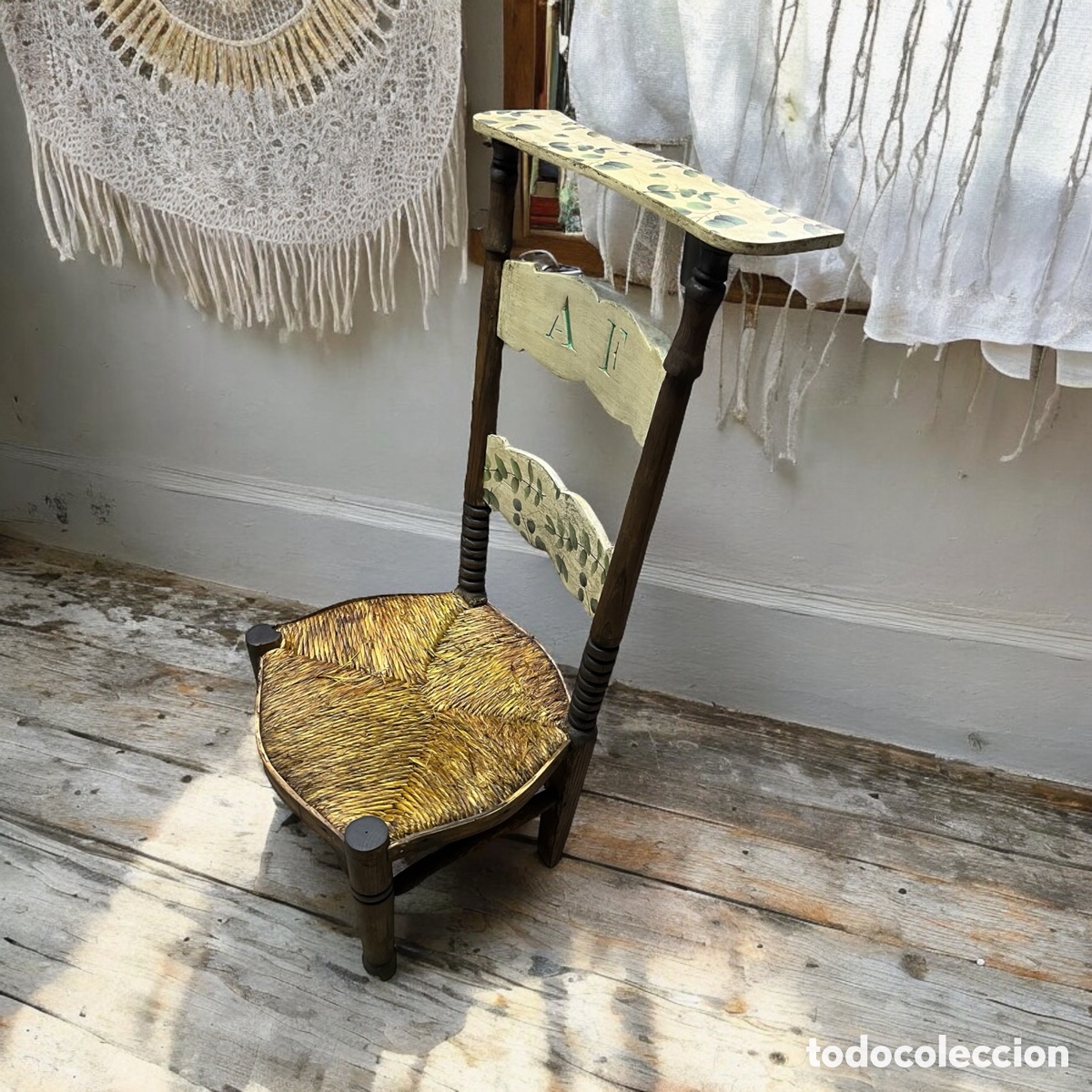 Antig&uuml;edades: Silla reclinatorio a&ntilde;os 50 - Foto 5