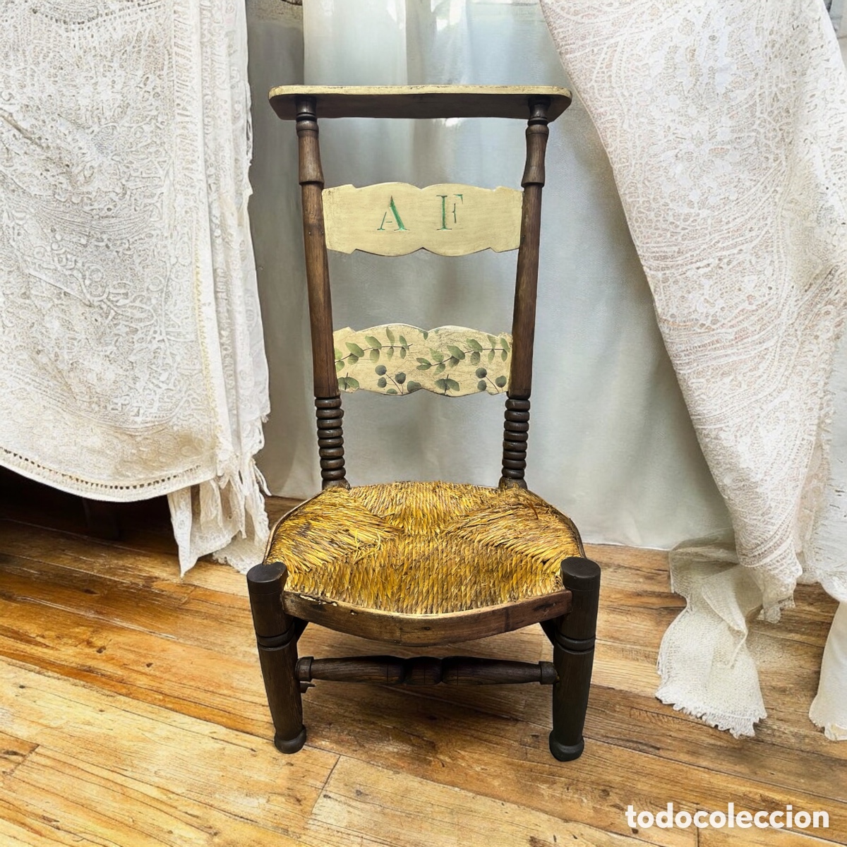 Antig&uuml;edades: Silla reclinatorio a&ntilde;os 50 - Foto 1