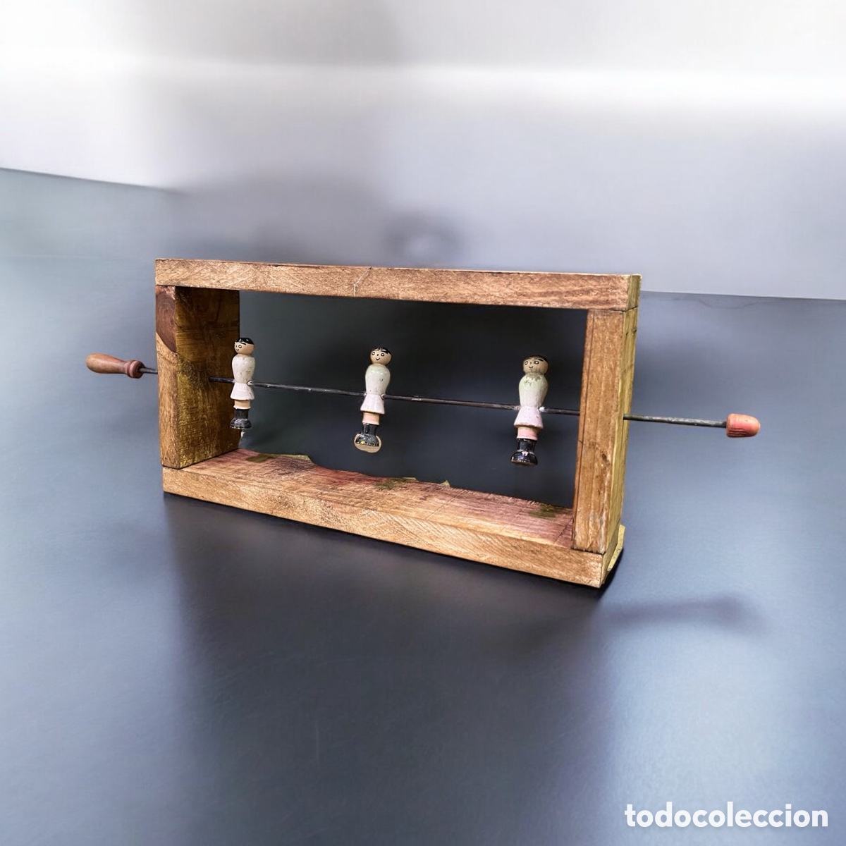 Antig&uuml;edades: Cuadro futbol&iacute;n antiguo - Foto 2