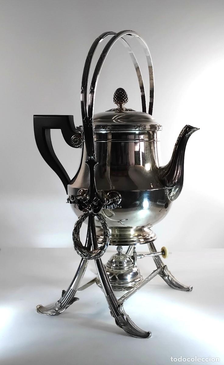 Antig&uuml;edades: Christofle. Samovar estilo Luis XVI - Foto 1