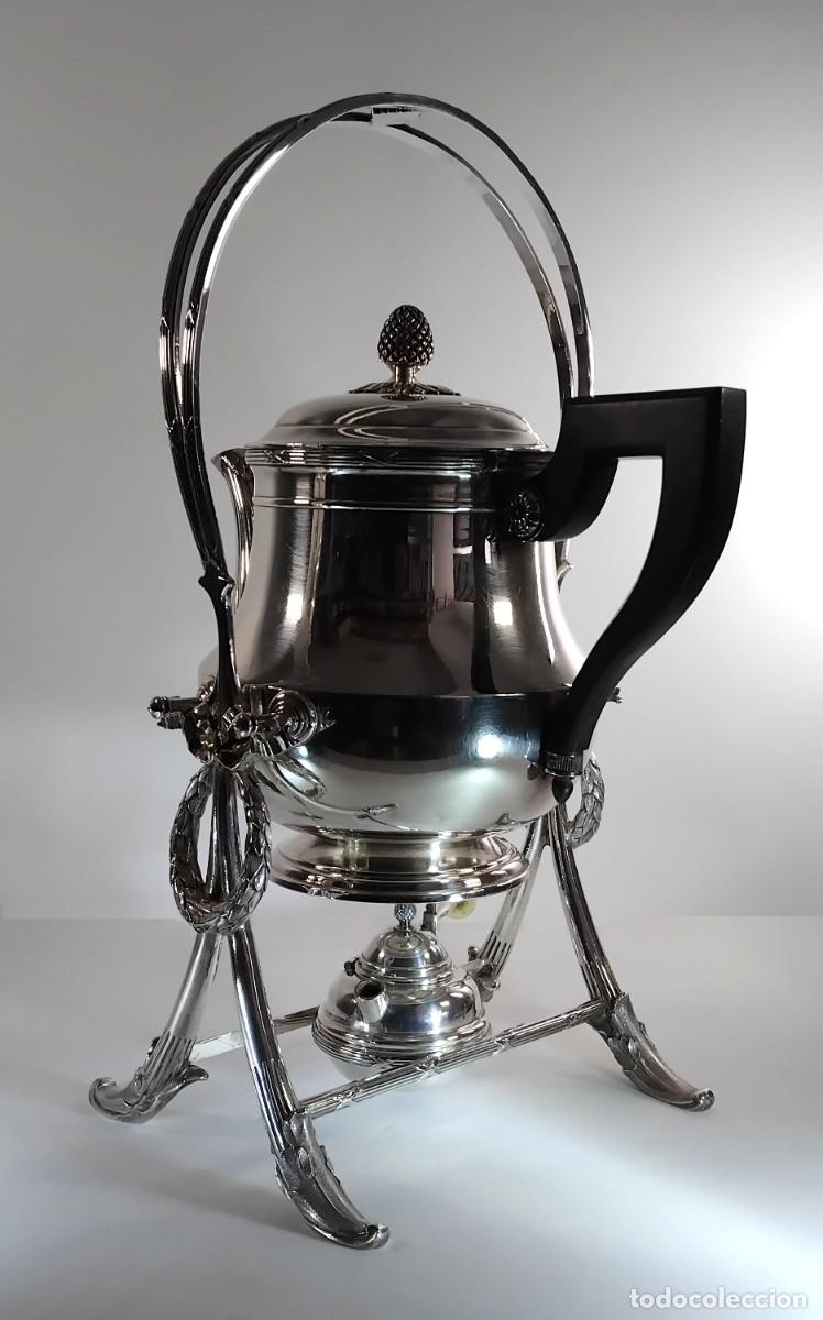 Antig&uuml;edades: Christofle. Samovar estilo Luis XVI - Foto 2