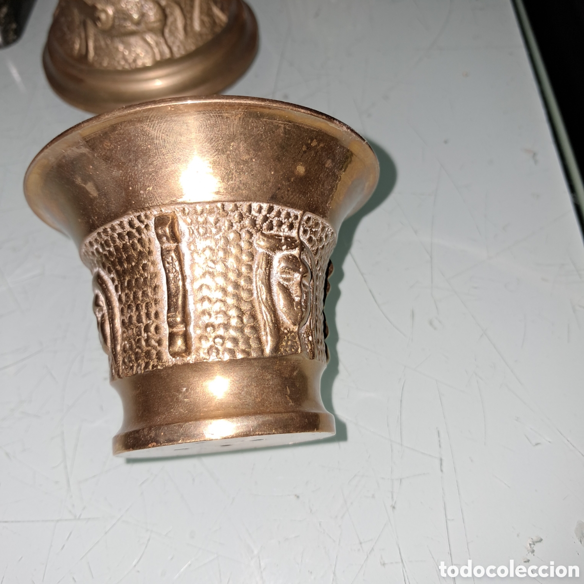 Antig&uuml;edades: Almirez o mortero de bronce - Foto 2