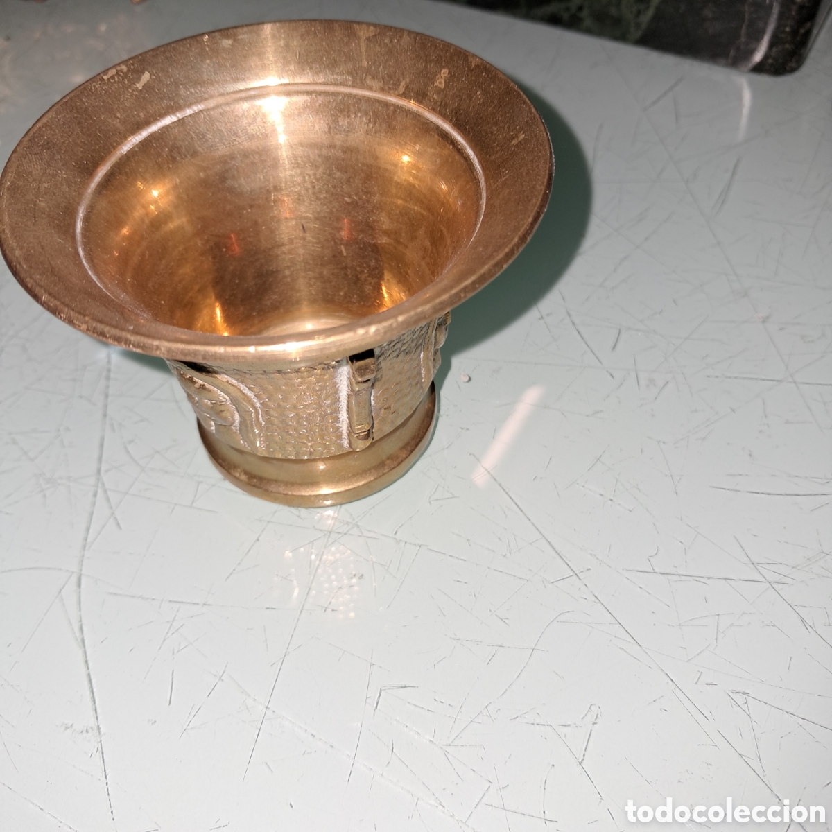 Antig&uuml;edades: Almirez o mortero de bronce - Foto 1