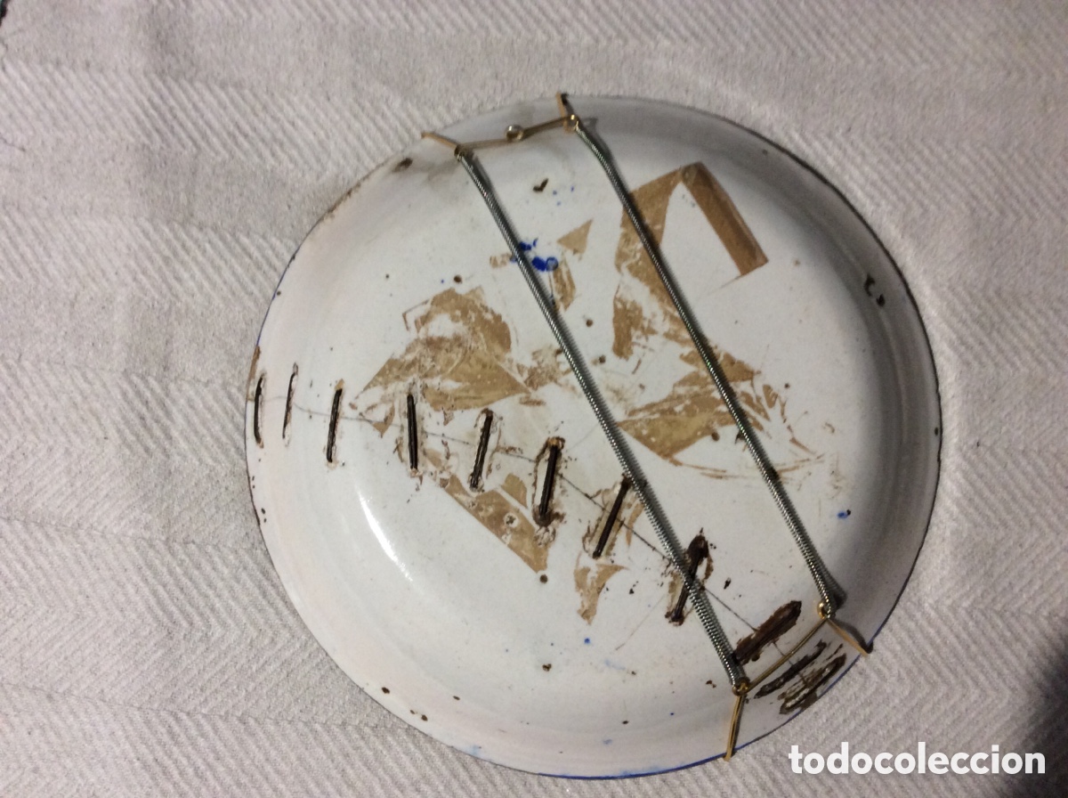 Antig&uuml;edades: Plato cer&aacute;mica. Alcora.? - Foto 2