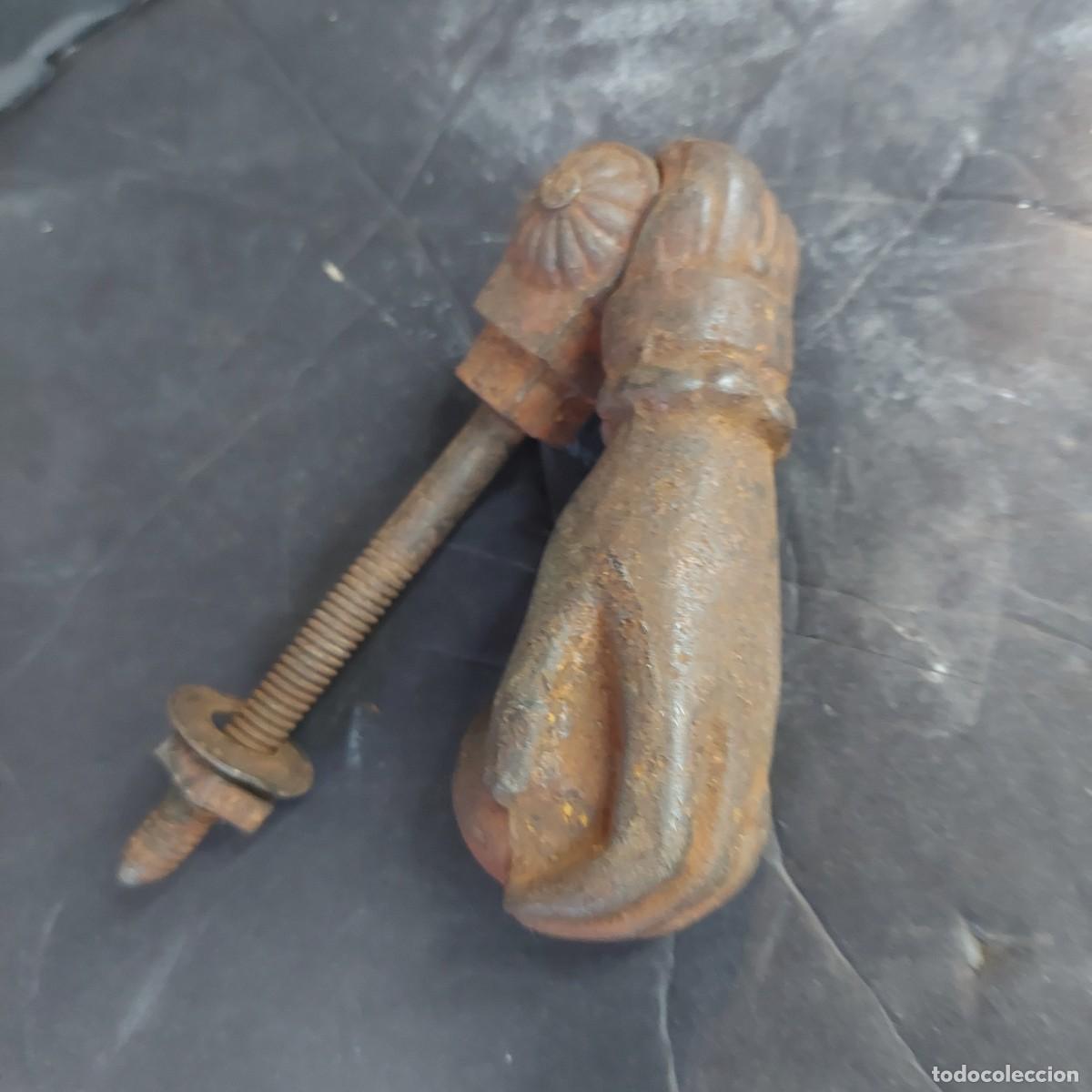 Antig&uuml;edades: Antiguo llamador de hierro - Foto 1