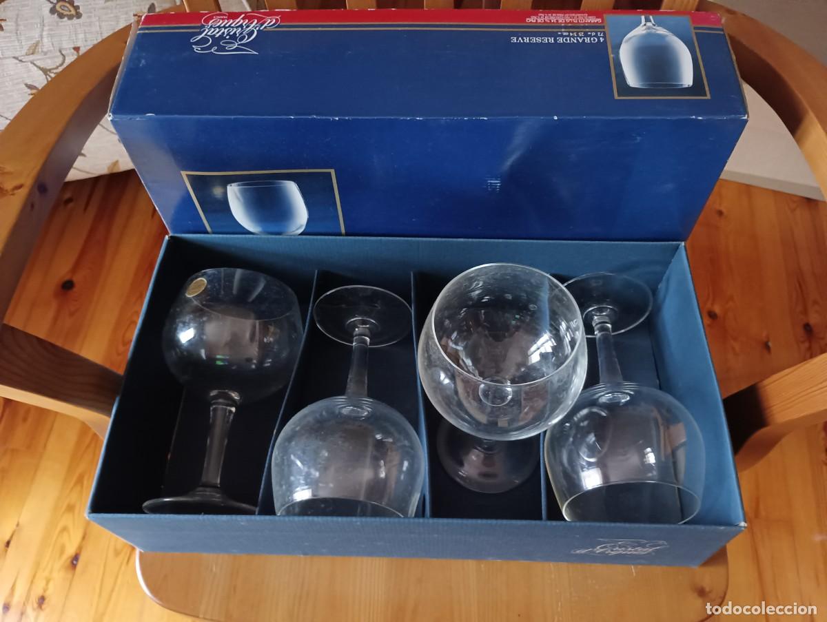 Antig&uuml;edades: COPAS DE CRISTAL DARQUES - Foto 2