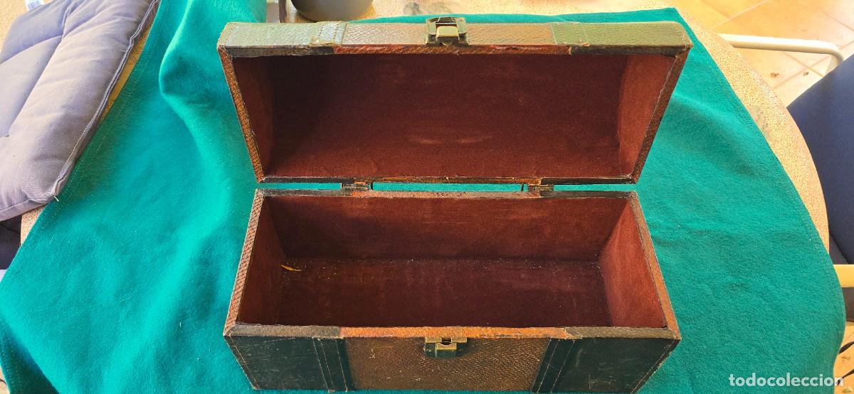 Antig&uuml;edades: ANTIGUO MALETIN DE PIEL - Foto 4