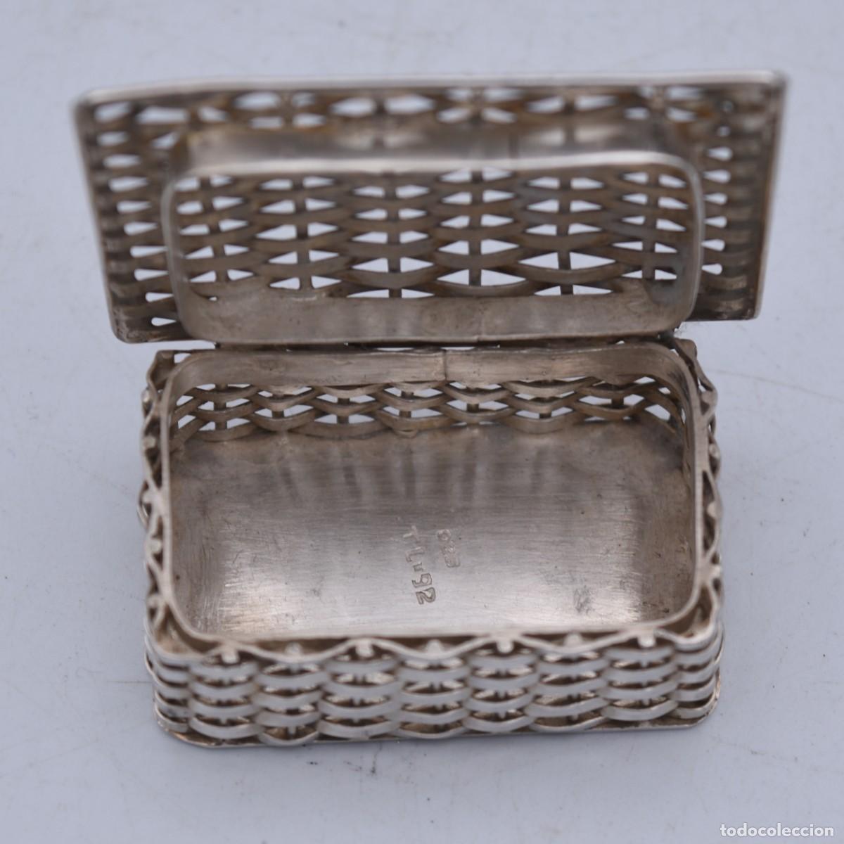 Antig&uuml;edades: Caja de plata mexicana .925 - Foto 6