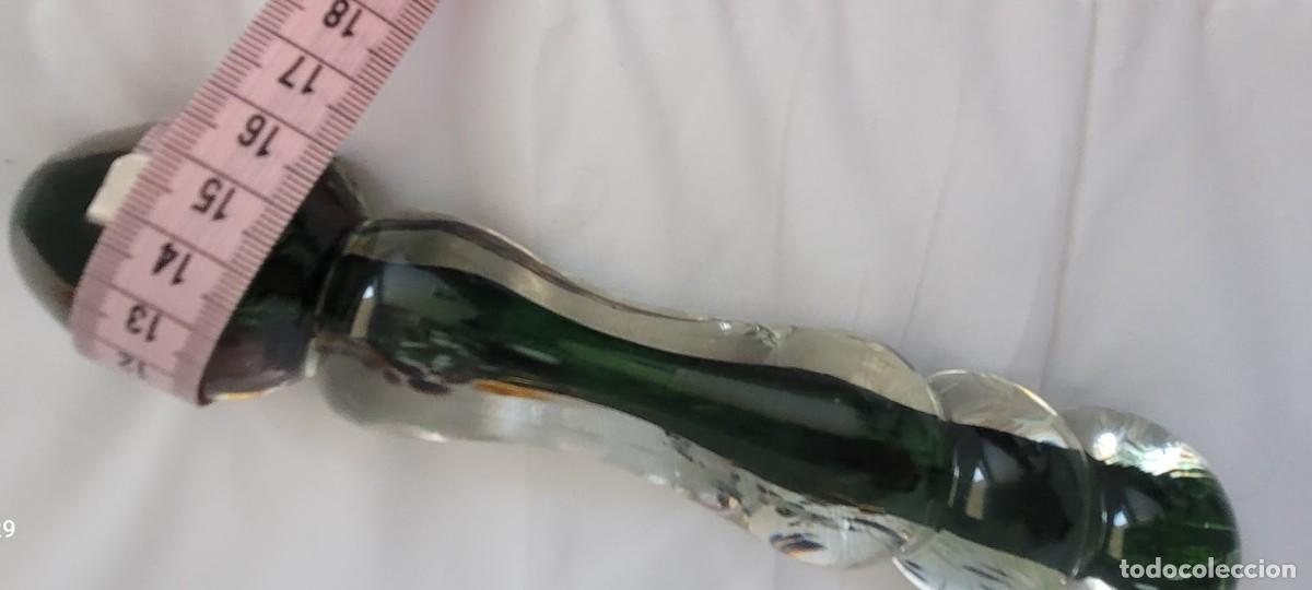 Antig&uuml;edades: Pisapapeles cristal de Murano - Foto 2