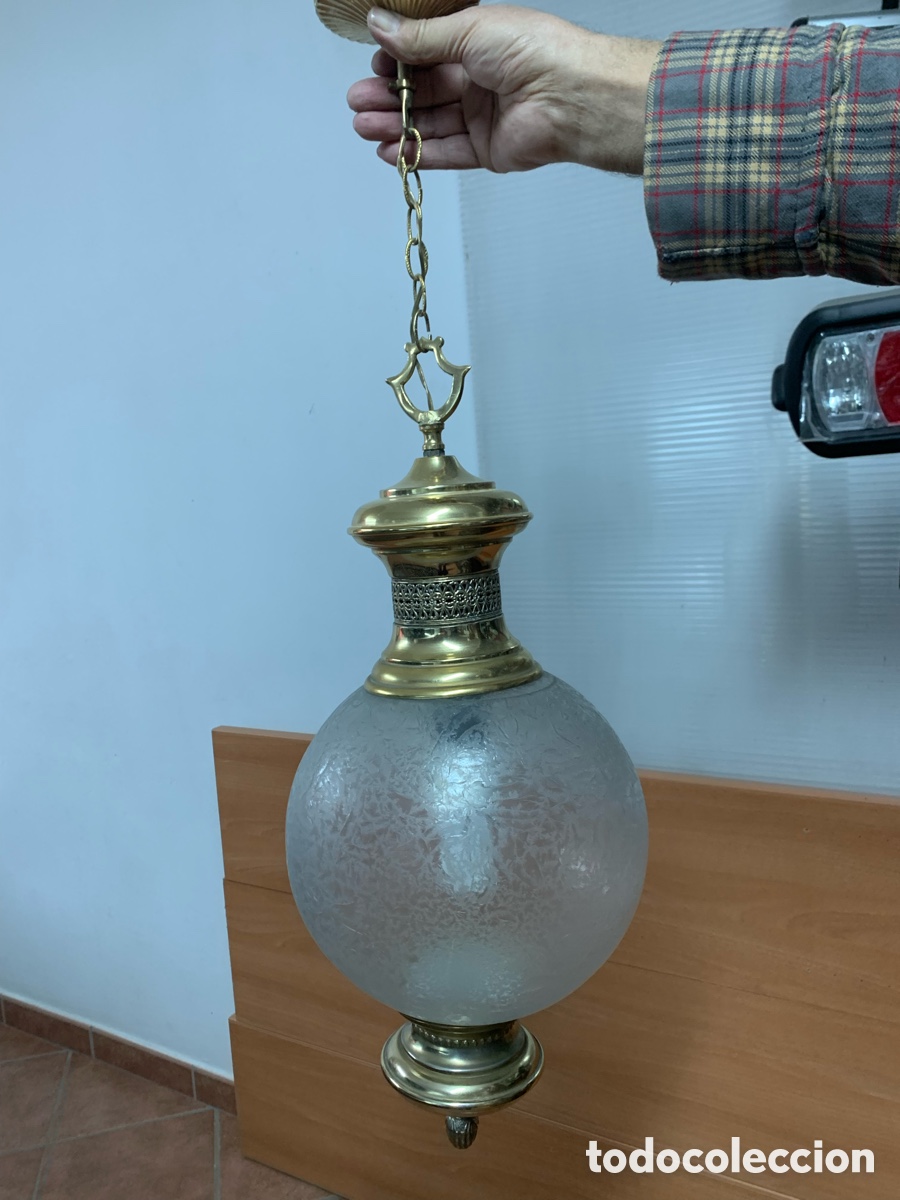 Antig&uuml;edades: L&aacute;mparas de bronce antiguas - Foto 2