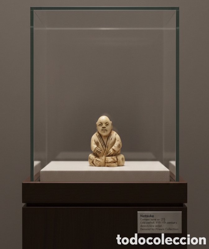 Antig&uuml;edades: Precioso NETSUKE ORIENTAL - Foto 1
