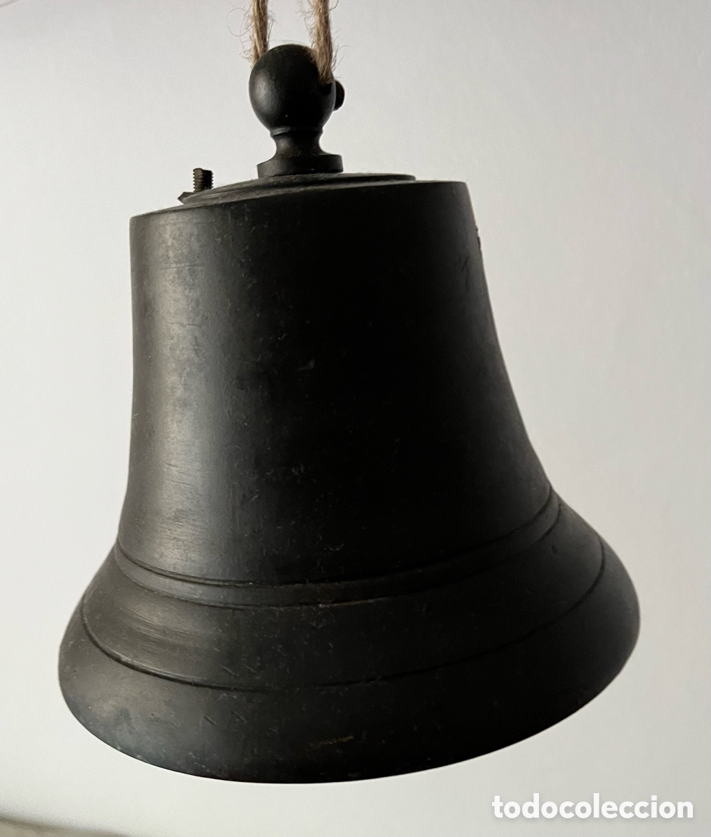 Antig&uuml;edades: Antigua campana de bronce - Foto 6
