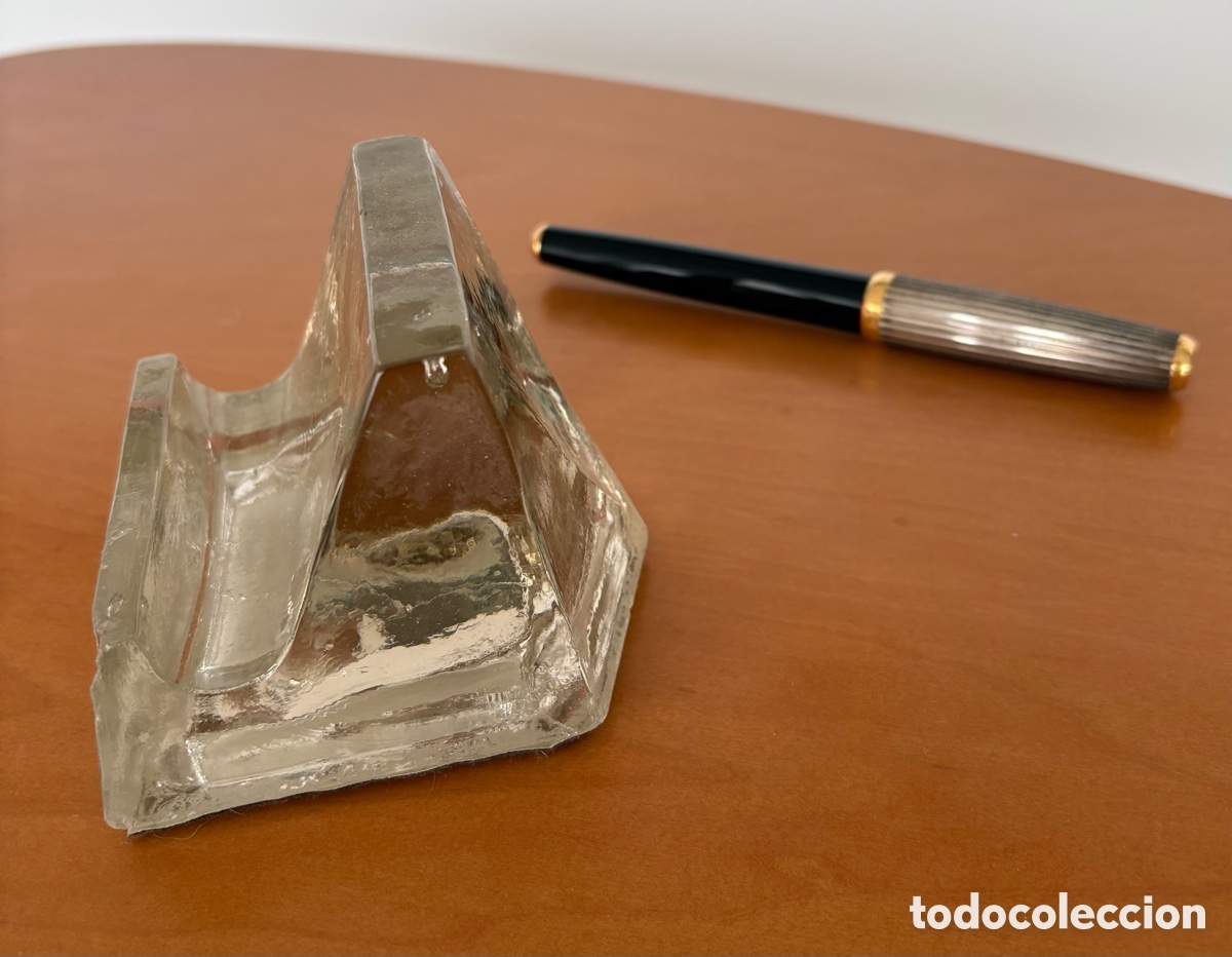 Antig&uuml;edades: Soporte antiguo para plumas - Foto 4