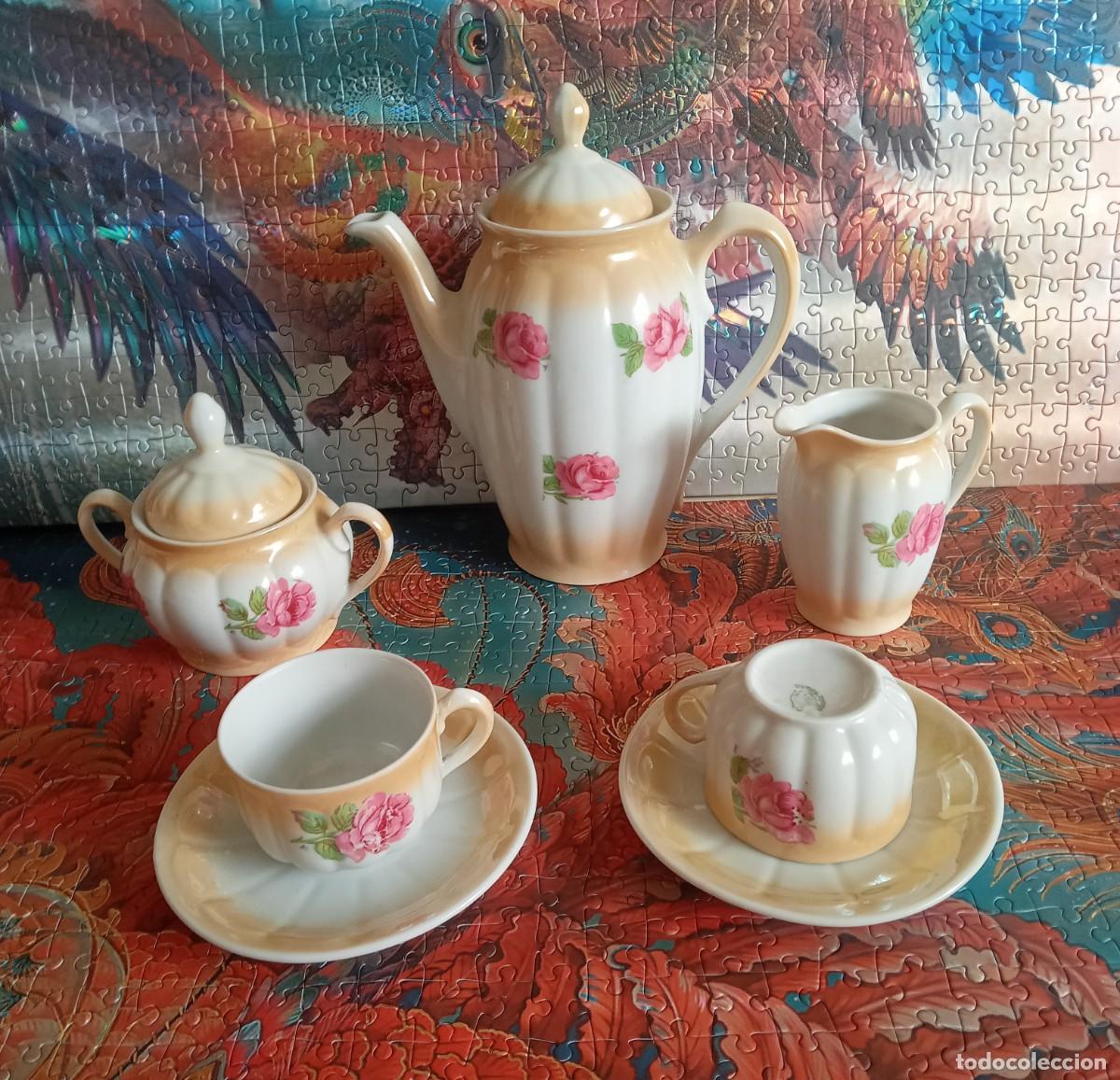 Antig&uuml;edades: Juego de t&eacute; de cer&aacute;mica - Foto 1