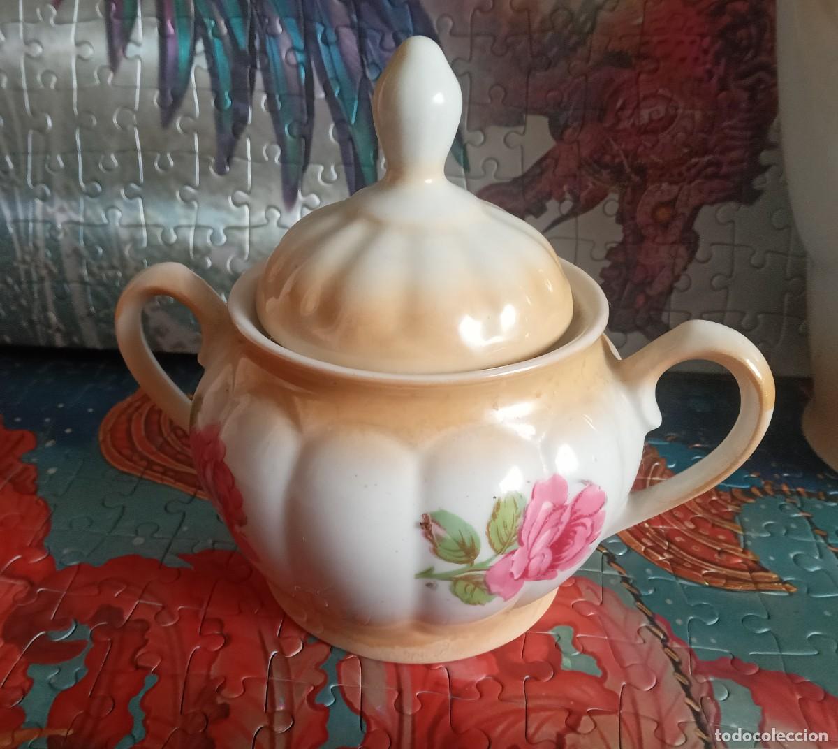 Antig&uuml;edades: Juego de t&eacute; de cer&aacute;mica - Foto 3