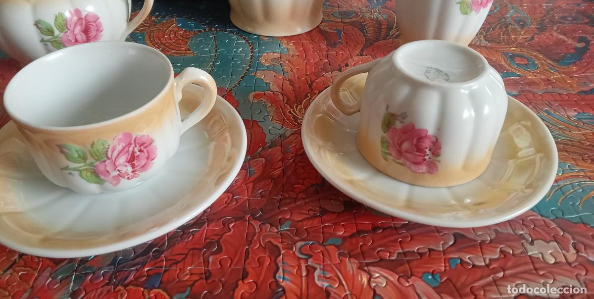 Antig&uuml;edades: Juego de t&eacute; de cer&aacute;mica - Foto 5