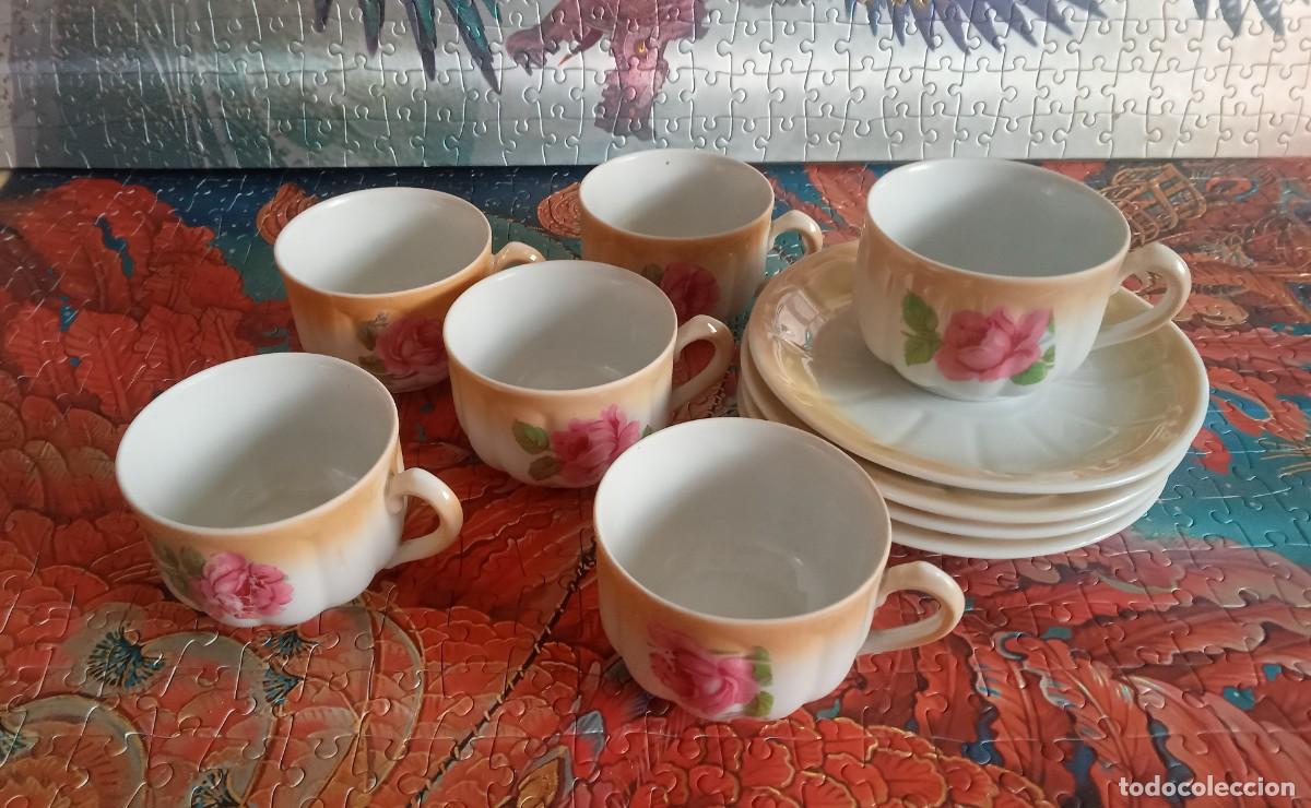 Antig&uuml;edades: Juego de t&eacute; de cer&aacute;mica - Foto 7