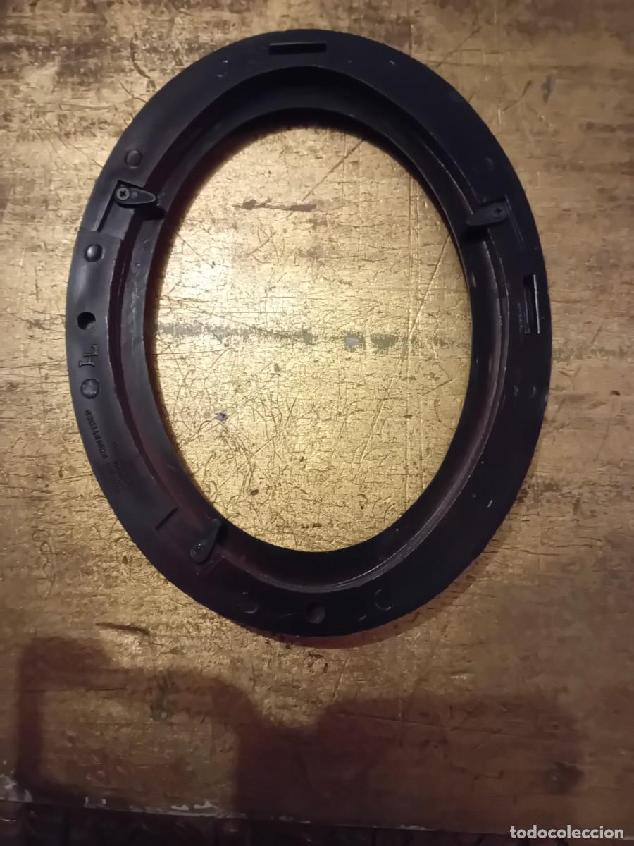 Antig&uuml;edades: Marco ovalado de estilo antiguo de pl&aacute;stico - Foto 3