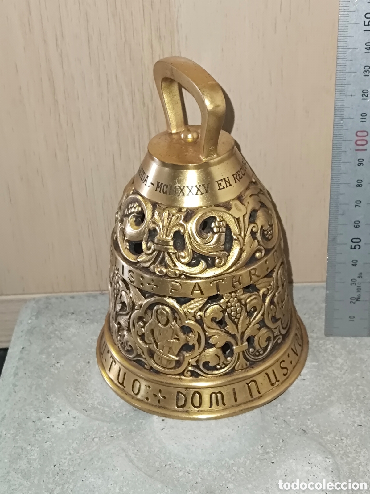 Antig&uuml;edades: Campana de Bronce 1935 - Foto 1