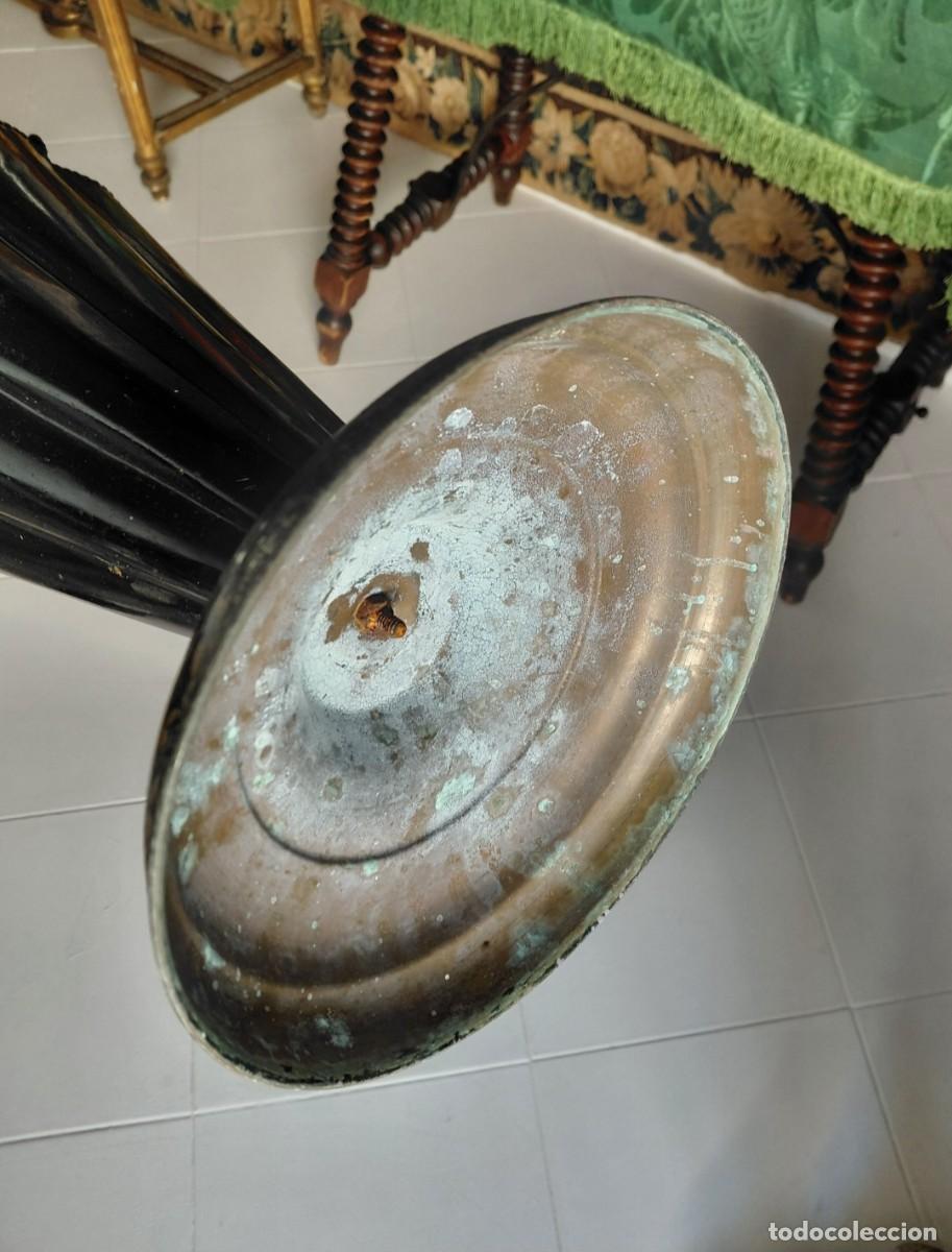 Antig&uuml;edades: Antiguo paraguero de laton. - Foto 5
