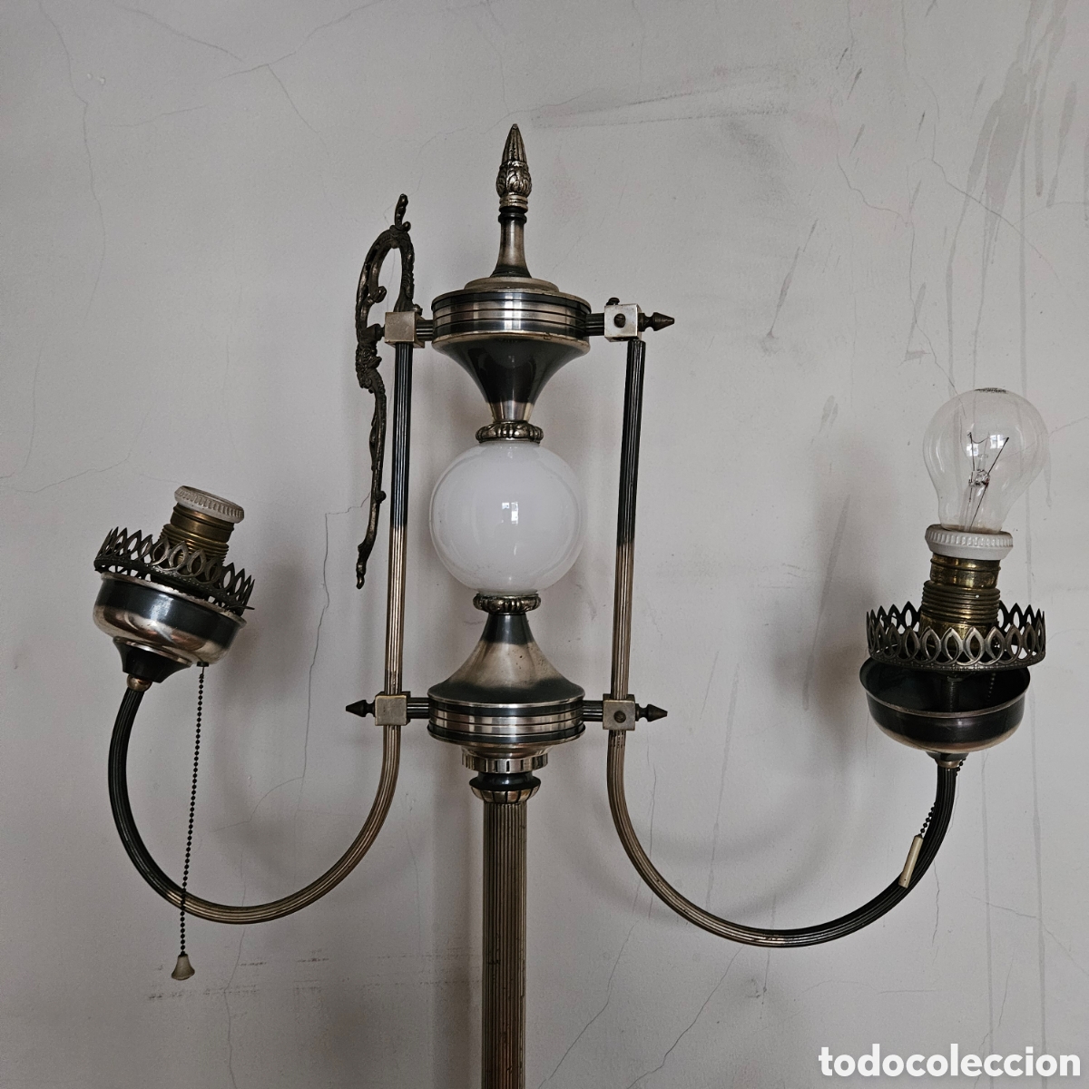 Antig&uuml;edades: Precios&iacute;sima l&aacute;mpara de pie vintage - Foto 5