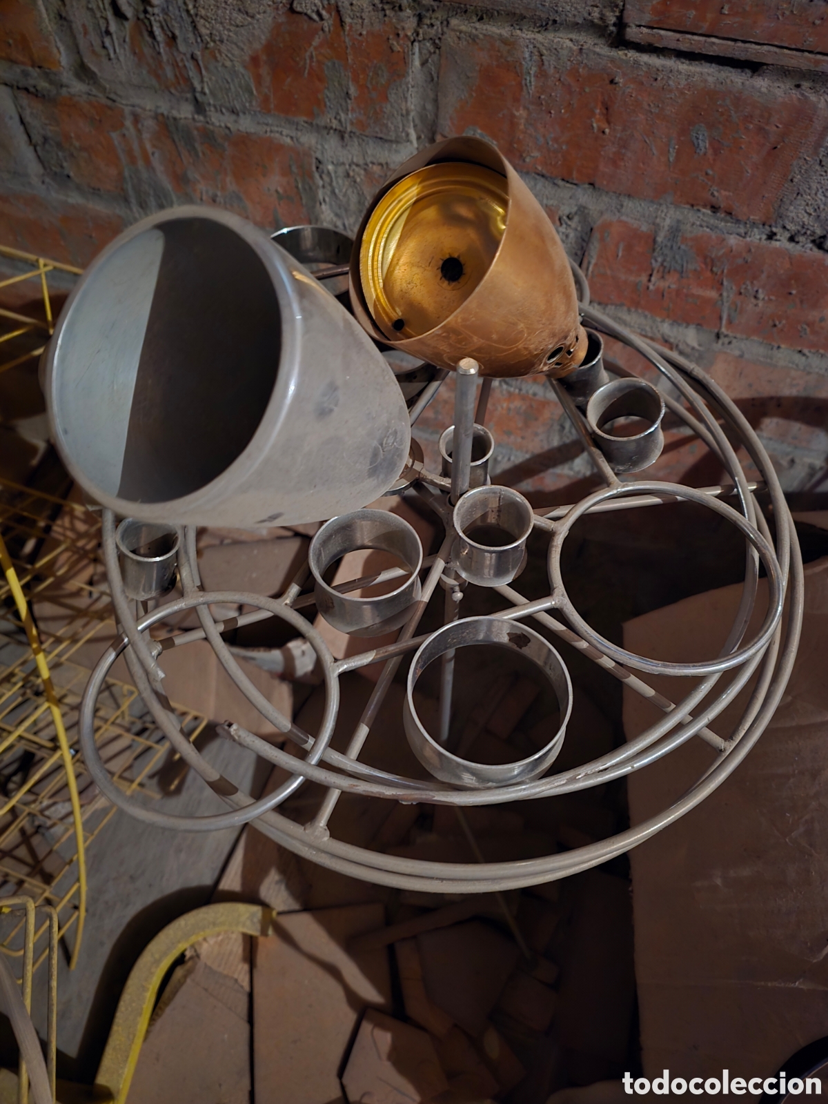 Antig&uuml;edades: Soporte Vintage para Flores - Foto 2