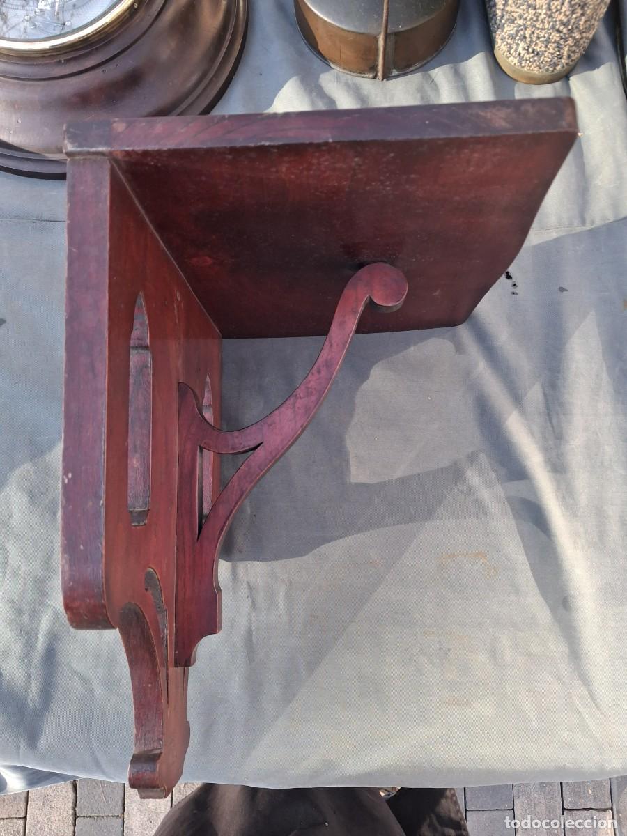 Antig&uuml;edades: Repisa en madera antigua - Foto 2