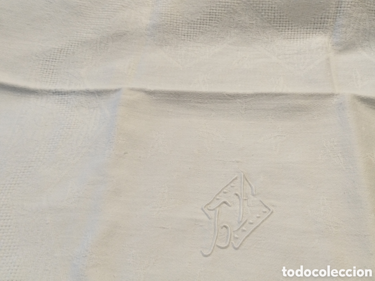 Antig&uuml;edades: 4 TRAPOS DE COCINA. LINO (Rf:363/d) - Foto 3