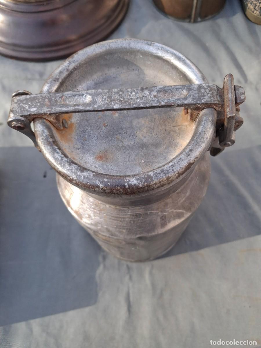 Antig&uuml;edades: Lechera en hierro de 3 litros - Foto 2
